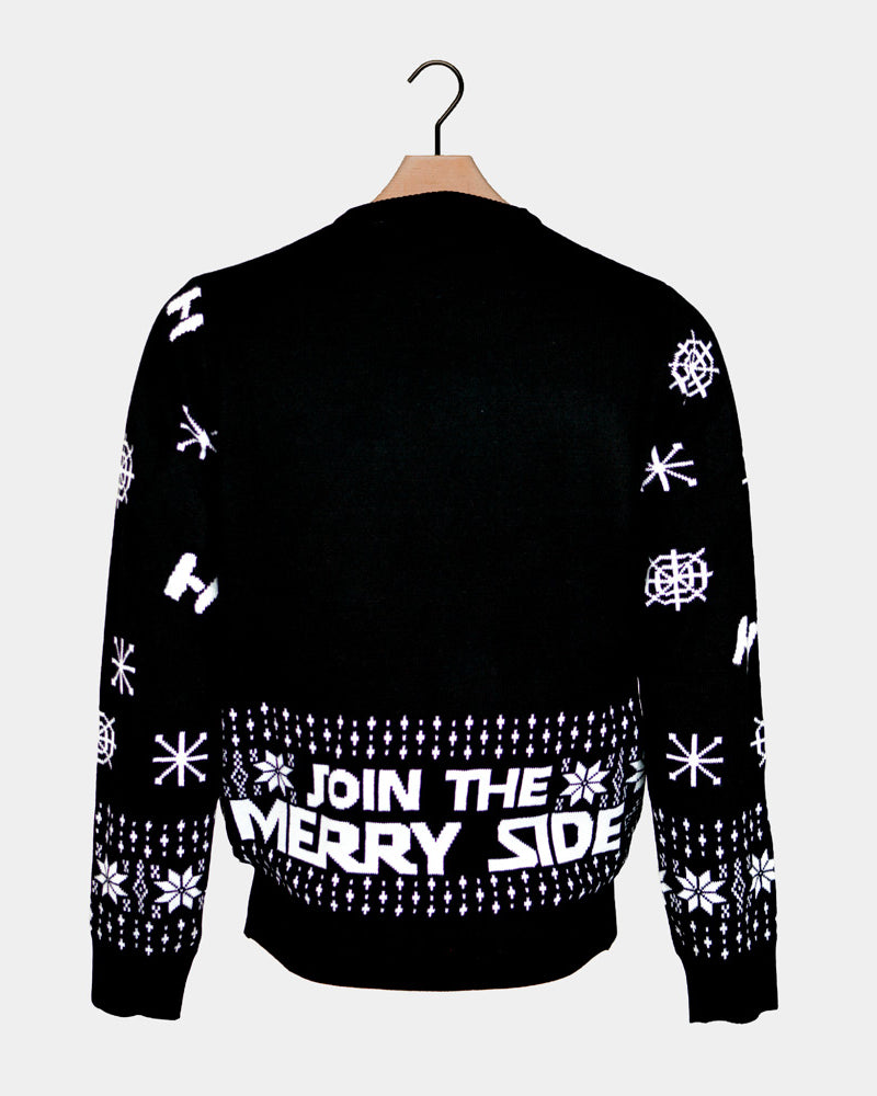 Join The Merry Side Family Christmas Jumper back