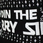Join The Merry Side Family Christmas Jumper detail