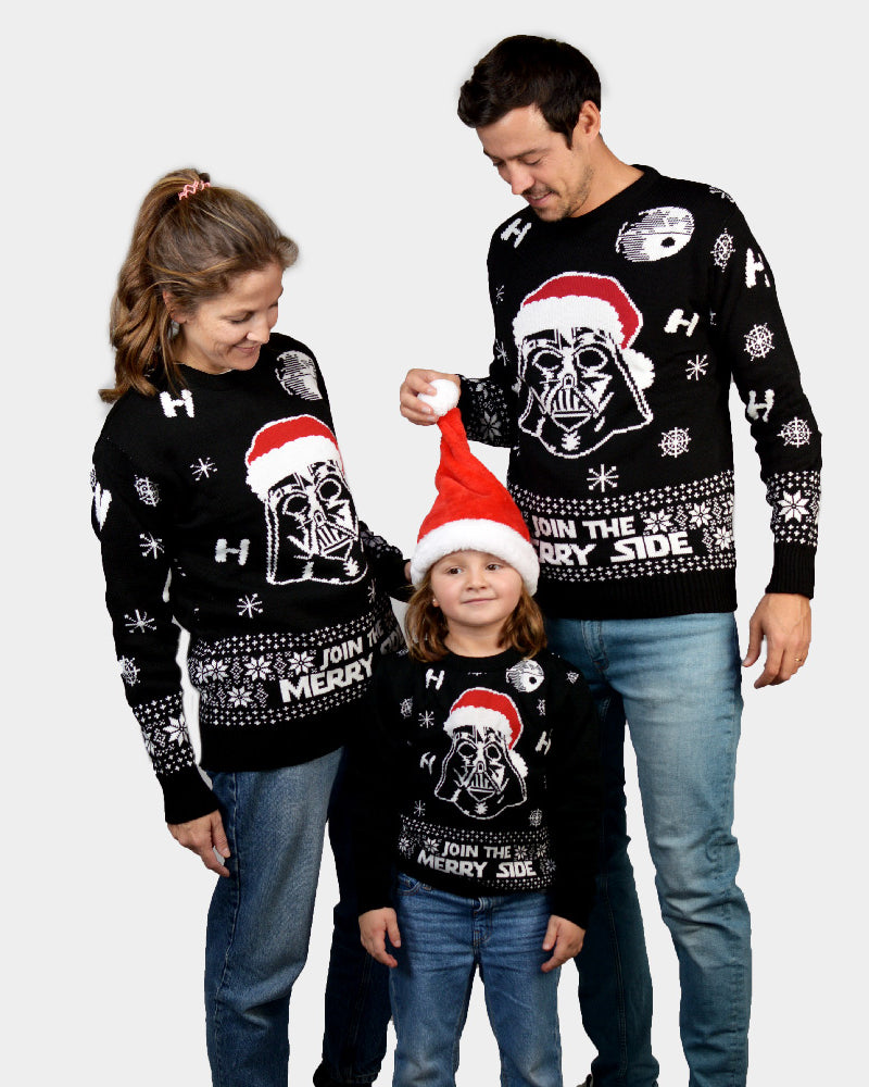 Matching Family Christmas Jumper "Join The Merry Side"