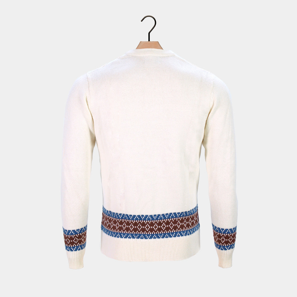 Cardigan Organic Cotton Mens Jumper Renne