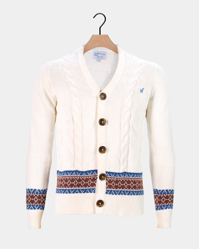 Cardigan Organic Cotton Womens Jumper Renne