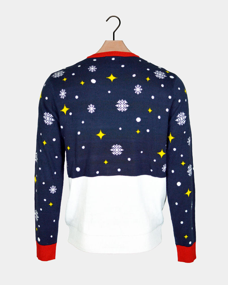 Feliz Navidog Couple's Christmas Jumper