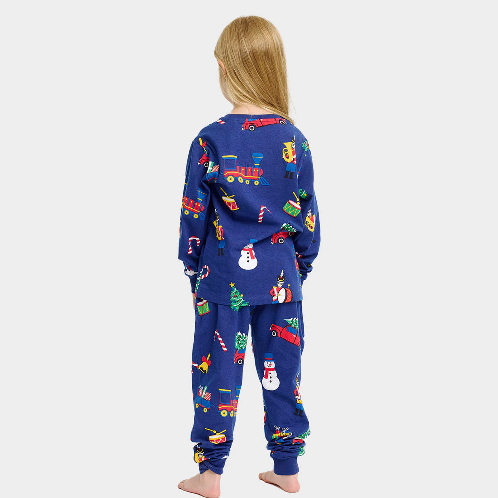 Christmas Pyjama for Children blue  Christmas Toys