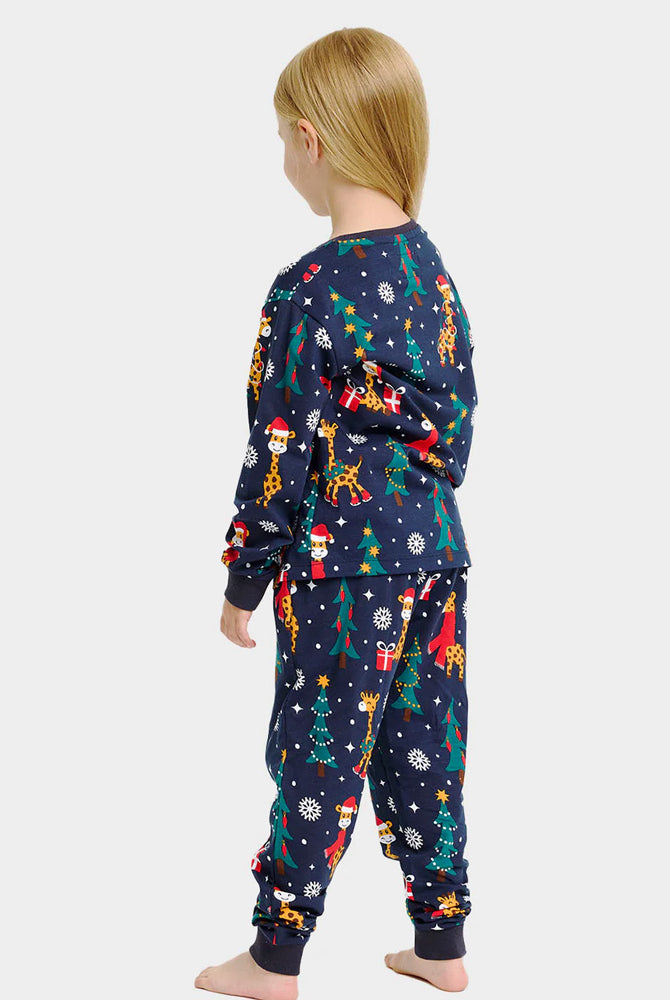 Christmas Pyjama for Children with Giraffes
