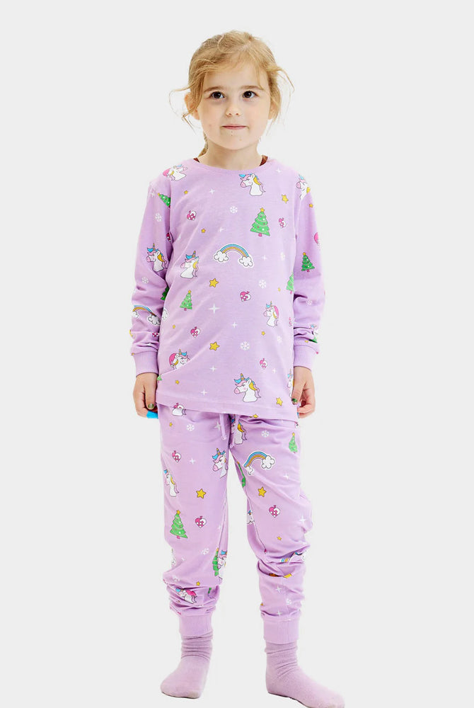 Christmas Pyjama for Children Girl Unicorns