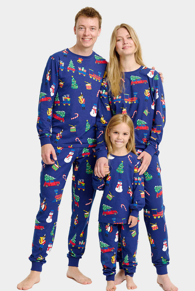 Christmas Pyjama for Family with Christmas Toys