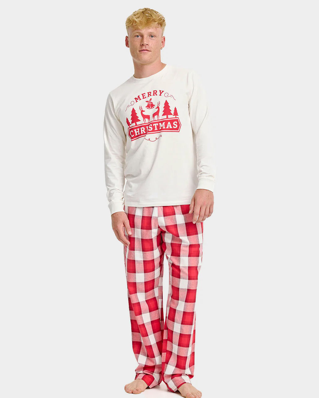 Christmas Pyjama Women and Men Merry Christmas