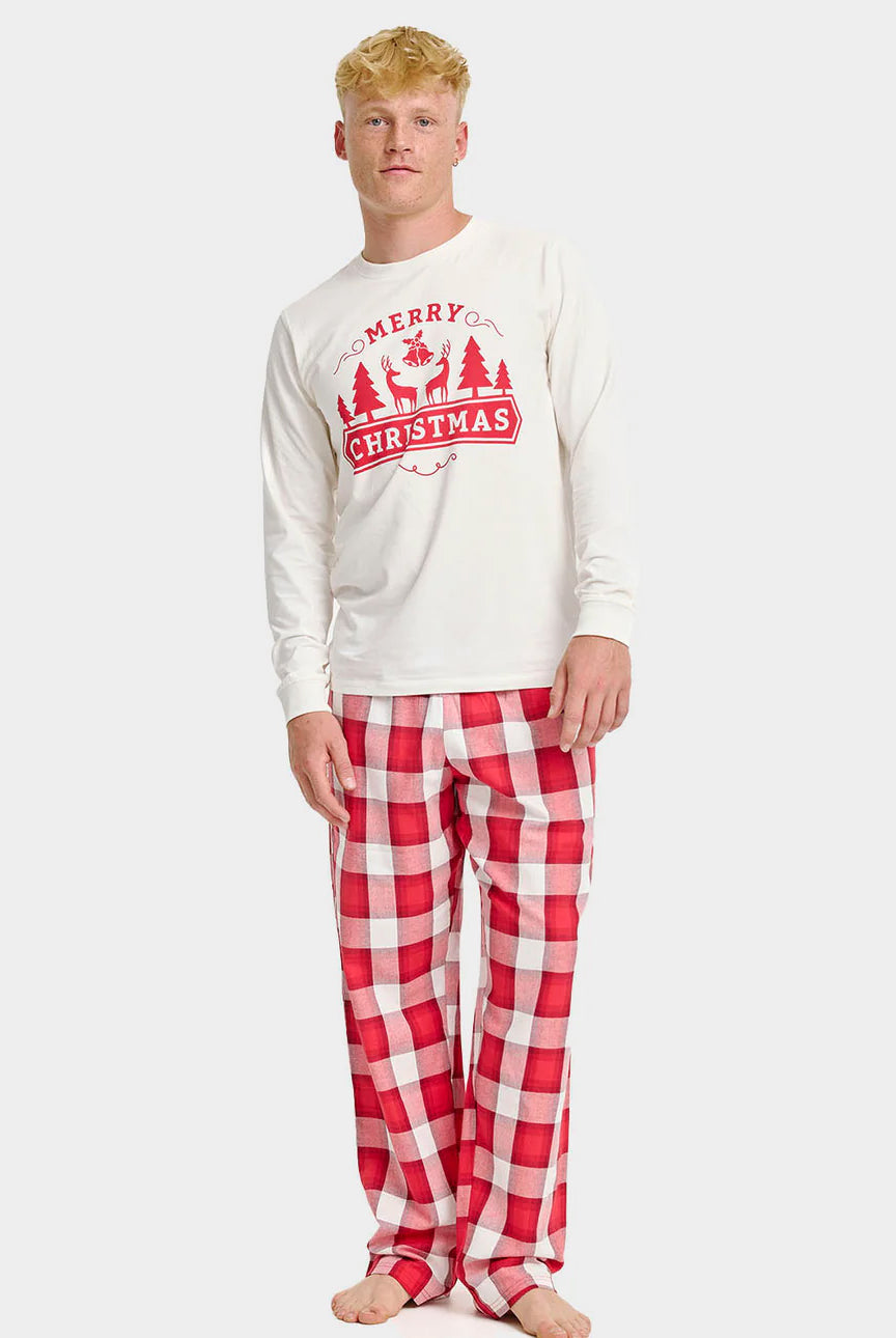 Christmas Pyjama Women and Men Merry Christmas
