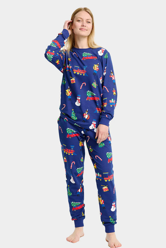 Christmas Pyjama for Women with Christmas Toys