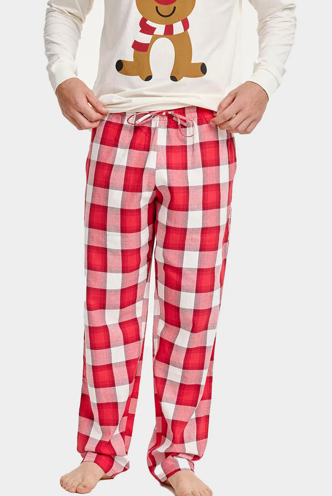 Christmas Pyjama for Women and Men Cute Reindeer