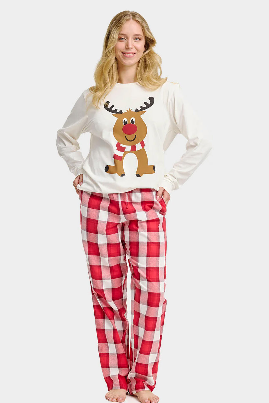 Christmas Pyjama for Women Reindeer Cute