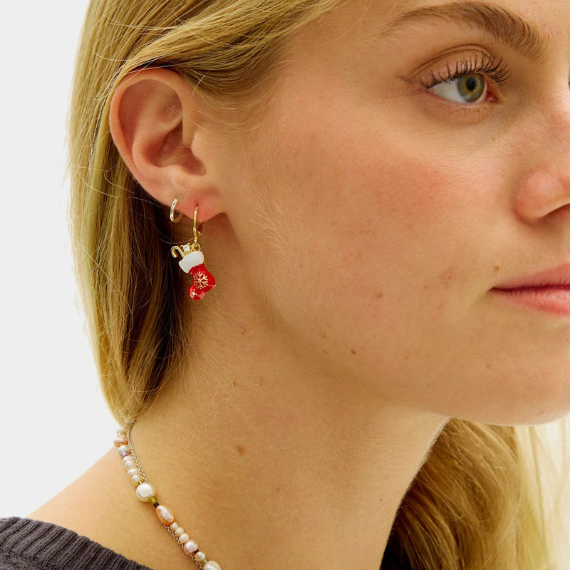 Christmas Stocking Christmas Earrings