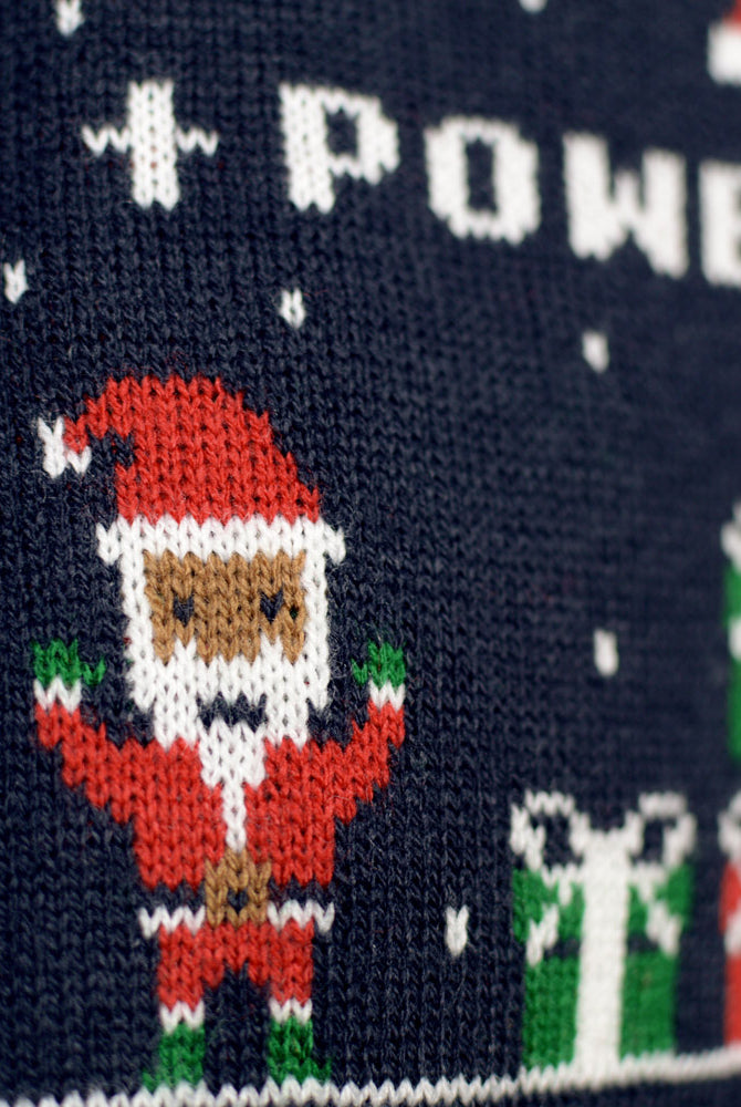 Couples Christmas Jumper Vintage Gaming santa