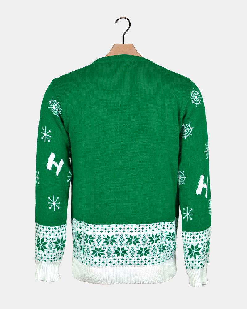 Christmas Jumper I am Not an Elf Couple's
