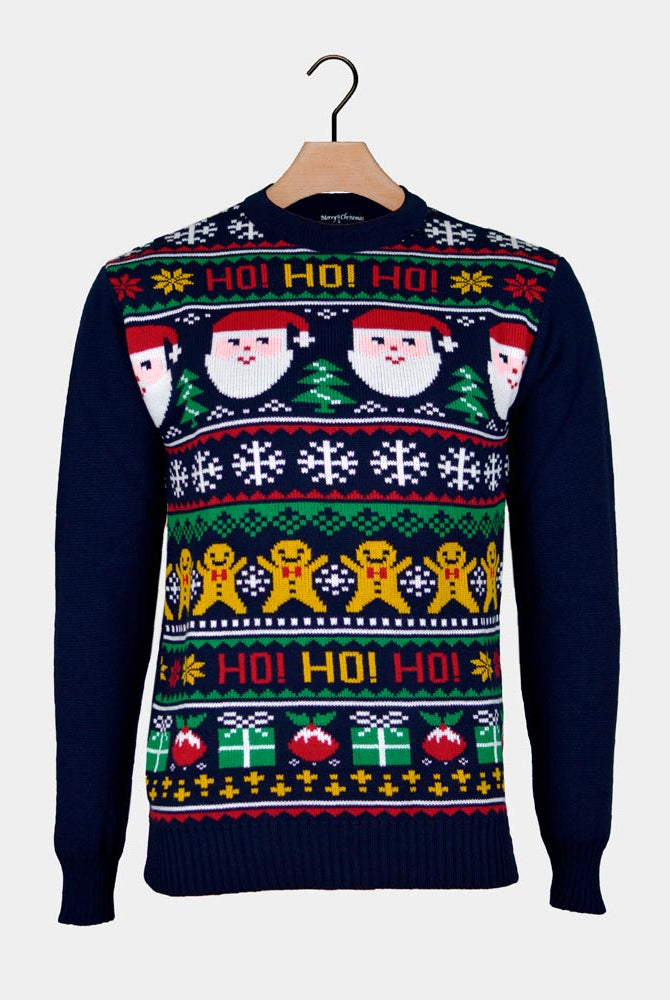 Santa Ho Ho Ho! Christmas Jumper couples