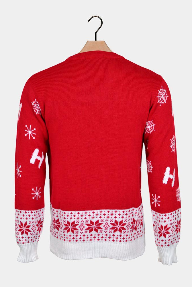 Couple's Christmas Jumper Wookiee