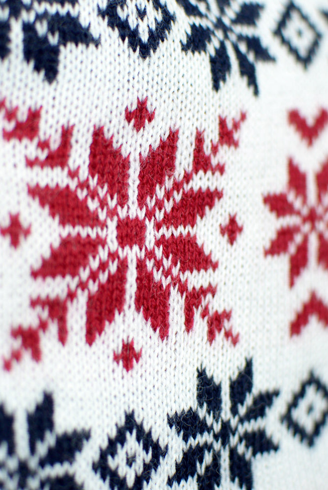 Santa and Rudolph Smiling Couples Christmas Jumper