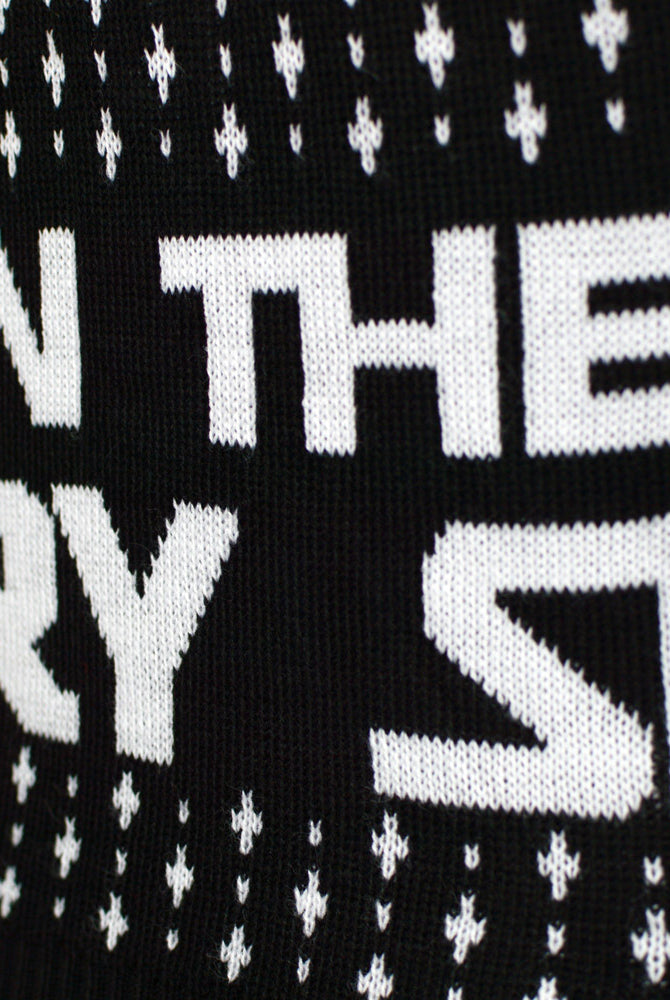 detail Join The Merry Side Couple's Christmas Jumper