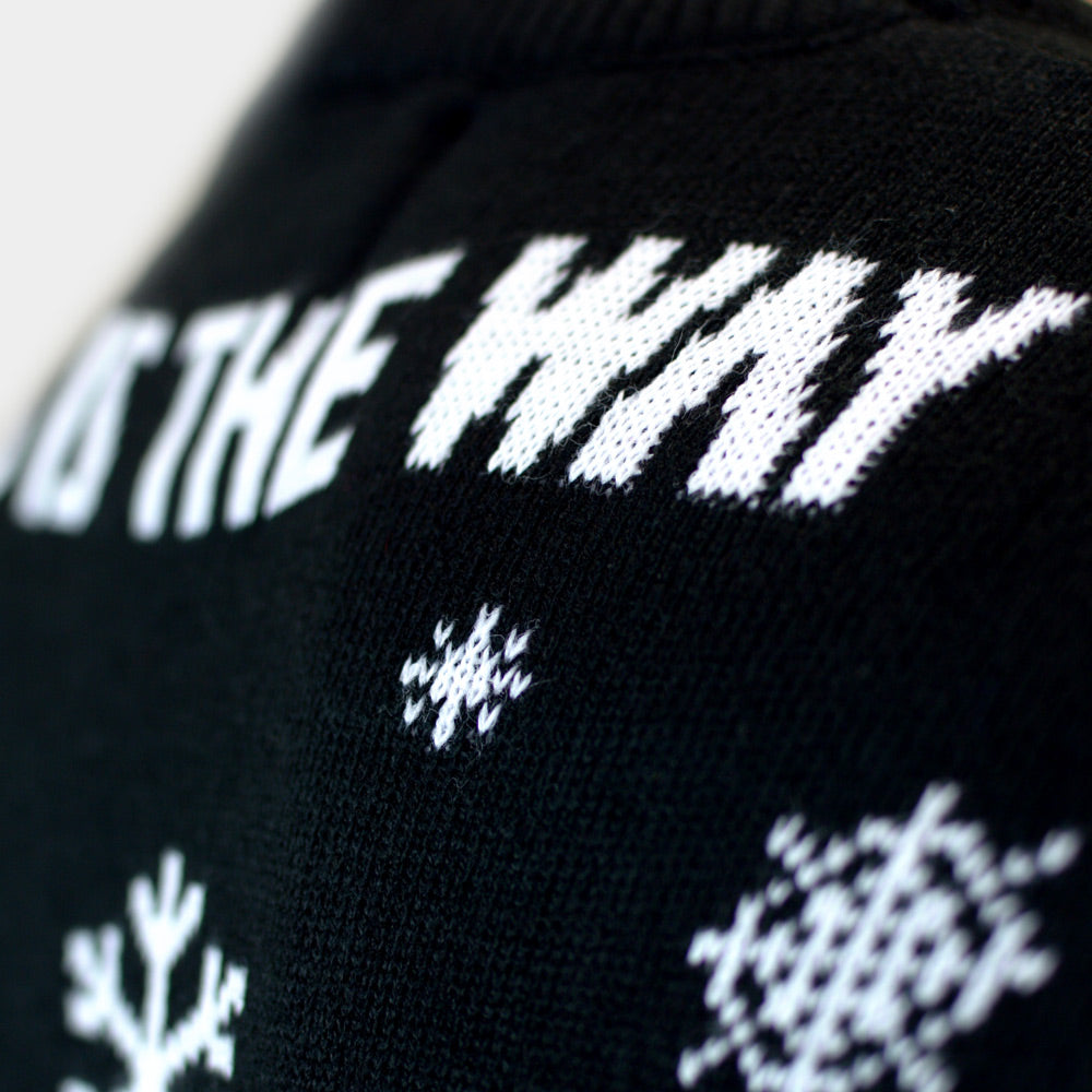 The Santalorian Couple's detail Christmas Jumper