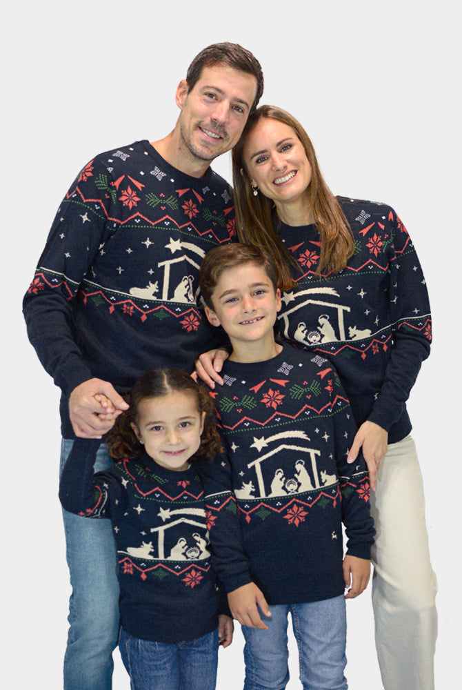 Family Christmas Jumper Nativity