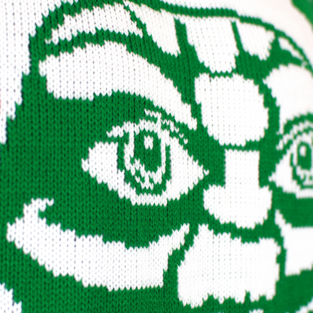 I am Not an Elf Men's Christmas Jumper detail