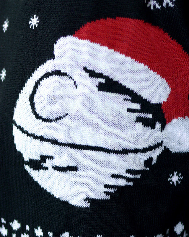 Join the Christmas Side LED light-up Christmas Jumper detail 1