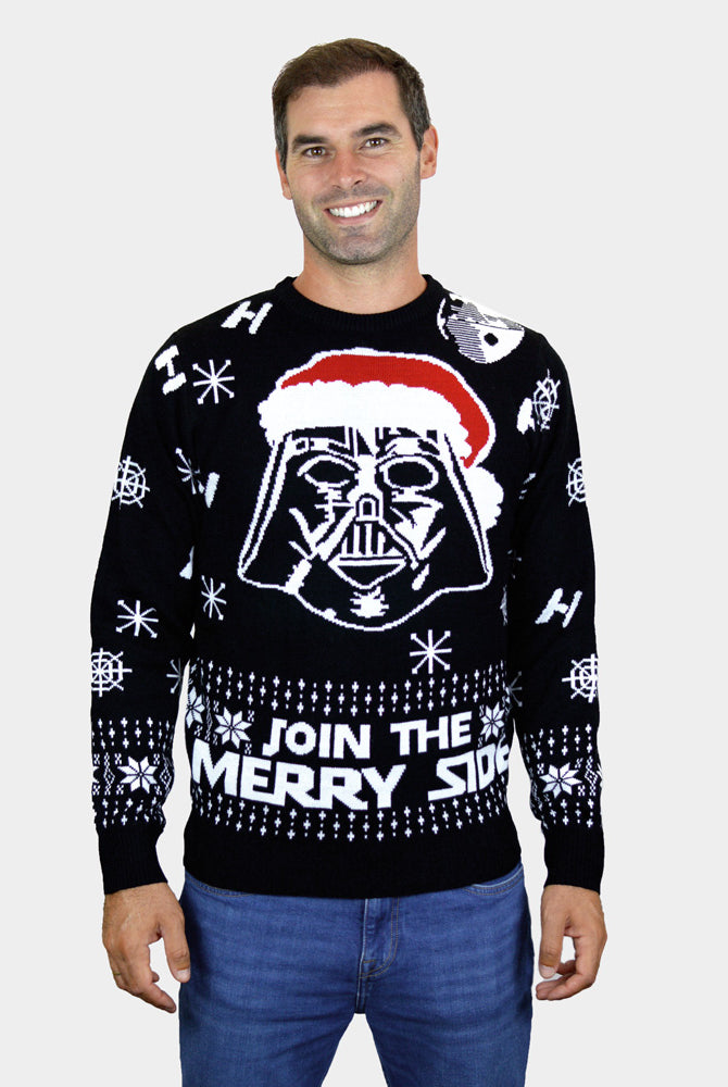 Join The Merry Side Couple's Christmas Jumper mens