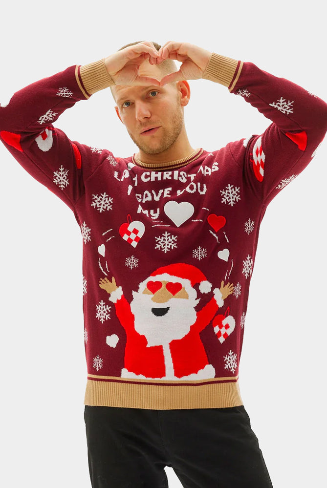 Last Christmas I gave you my Heart Womens Christmas Mens Jumper