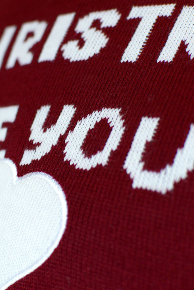 I gave you my Heart Couples Christmas Jumper Last Christmas