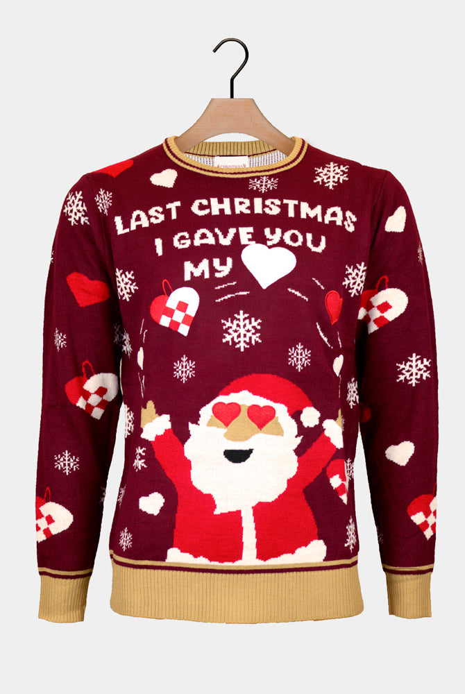 Last Christmas I gave you my Heart Couples Christmas Jumper