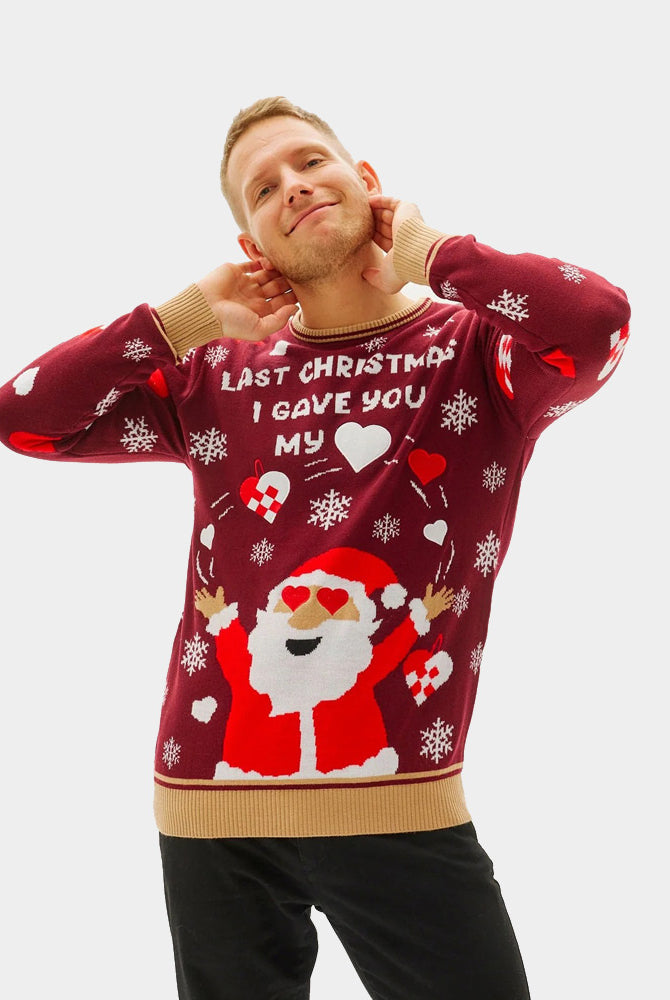 Christmas Jumper Last Christmas I gave you my Heart Men's