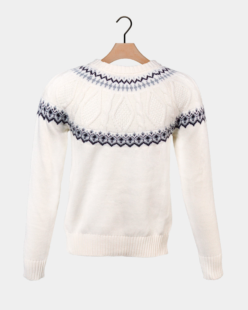 Organic Cotton Arctic Womens Jumper