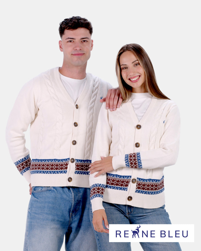 Organic Cotton Cardigan Couple Jumper Renne