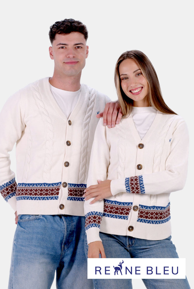 Organic Cotton Cardigan Couple Jumper Renne