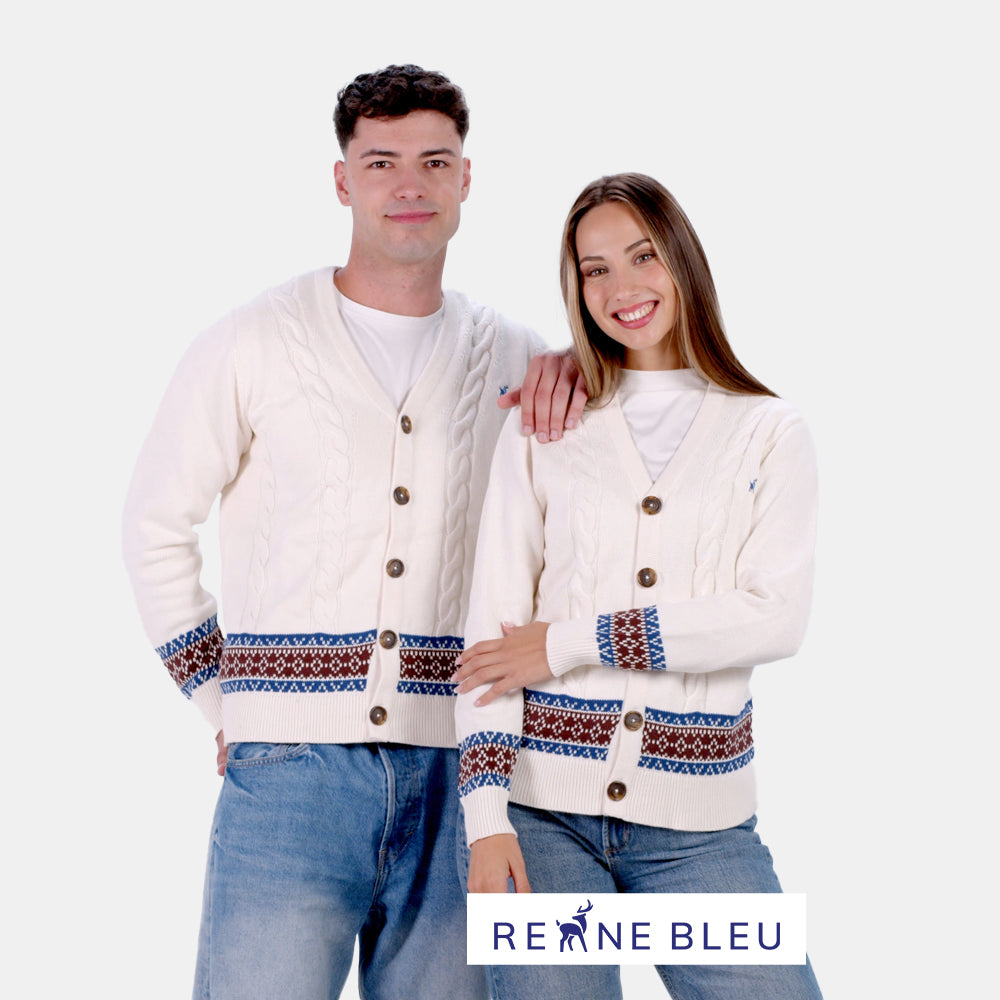 Organic Cotton Cardigan Couple Jumper Renne