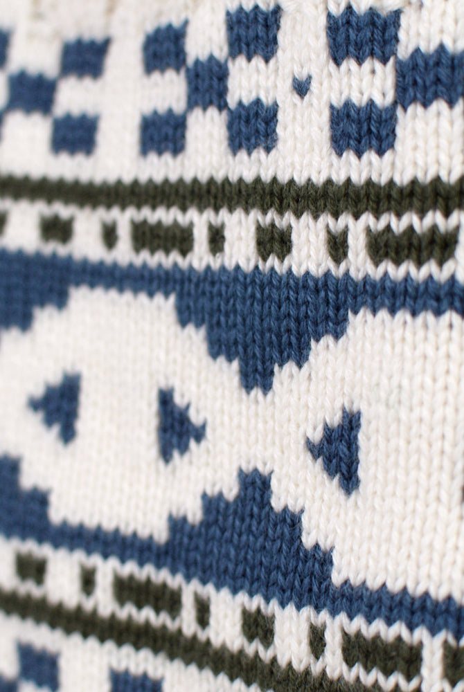 Organic Cotton Couple Cottage Jumper Cardigan
