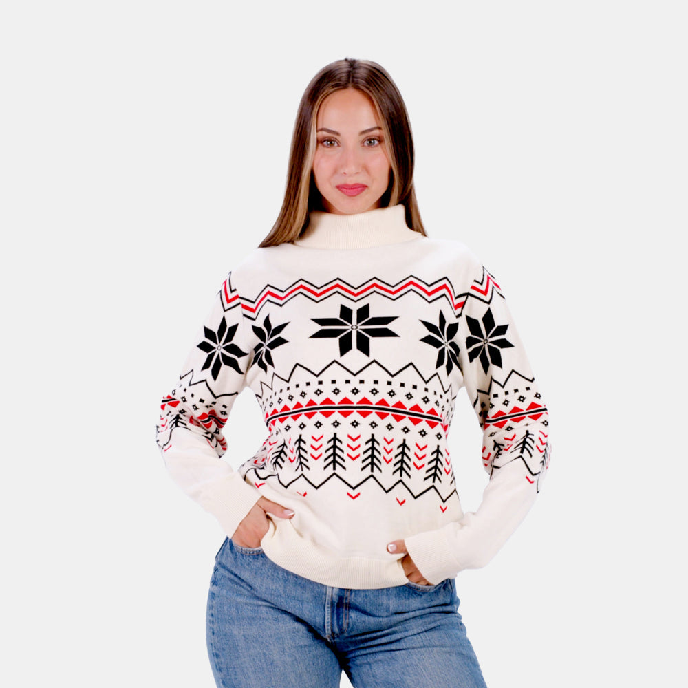 Organic Cotton Couple Jumper Après-ski Women