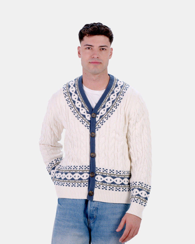 Organic Cotton Couple Jumper Cardigan Cottage Men