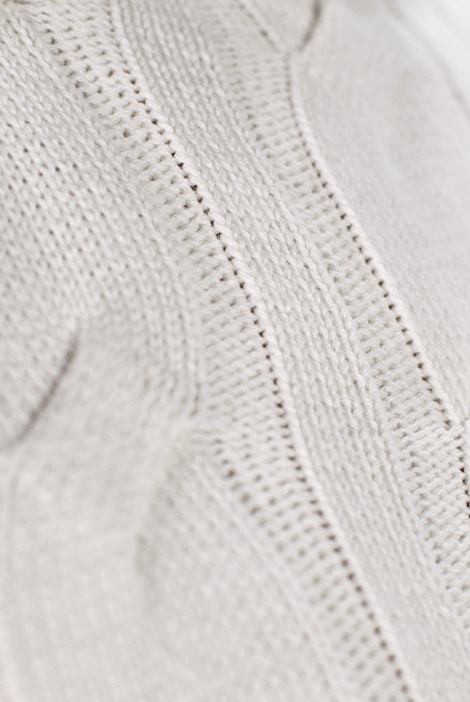 Organic Cotton Jumper Mens Snowfall