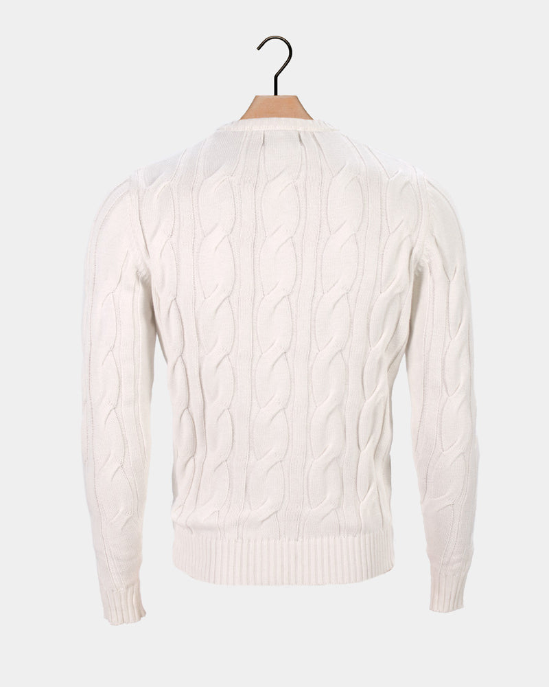 Organic Cotton Jumper Snowfall Womens