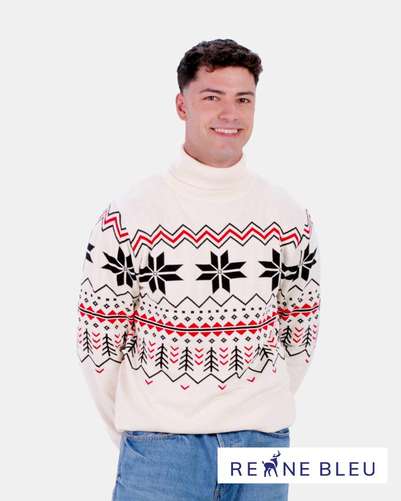 Organic Cotton Mens Jumper Après-ski