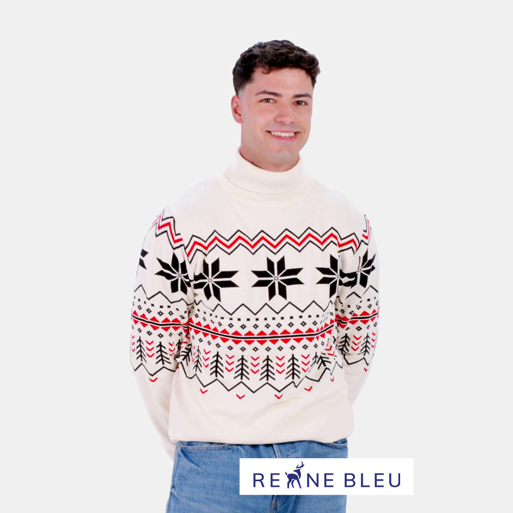 Organic Cotton Mens Jumper Après-ski