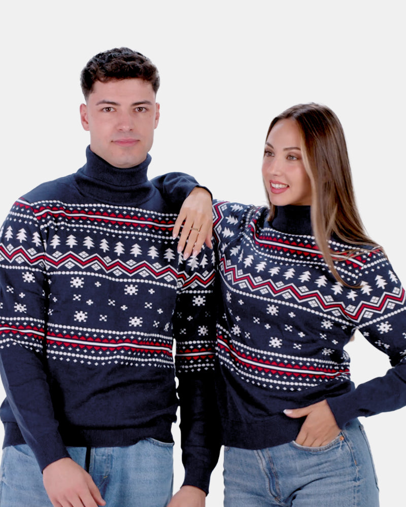 Organic Cotton Mens Jumper Coldberry Couple