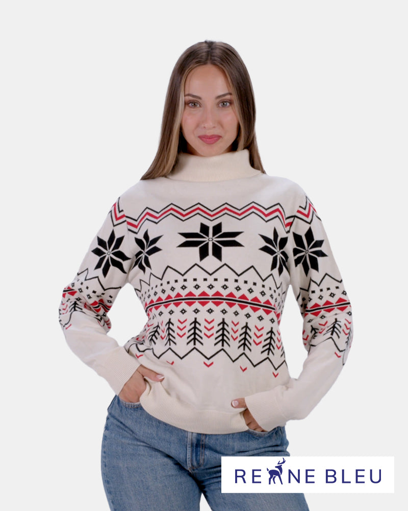 Organic Cotton Womens Jumper Après-ski