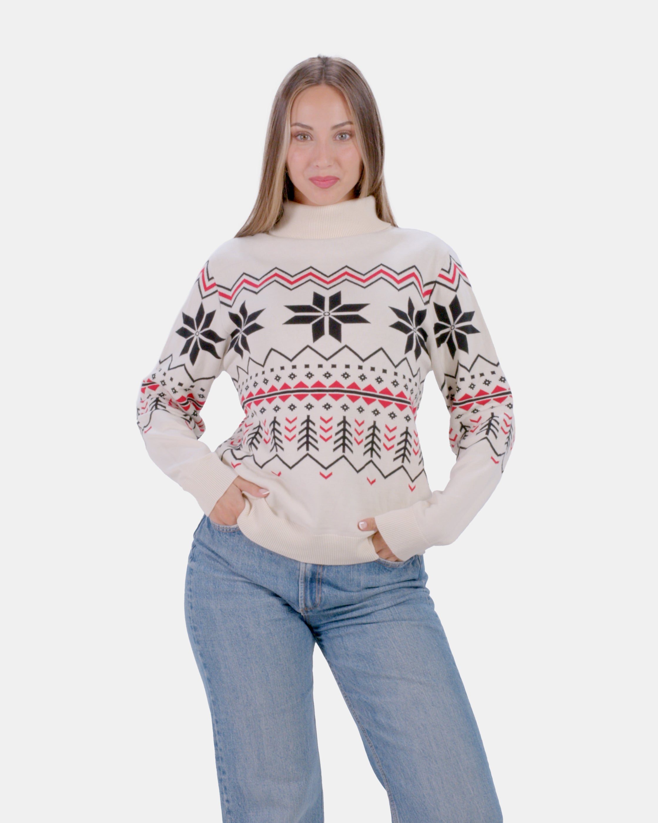 Organic Cotton Womens Jumper Après-ski