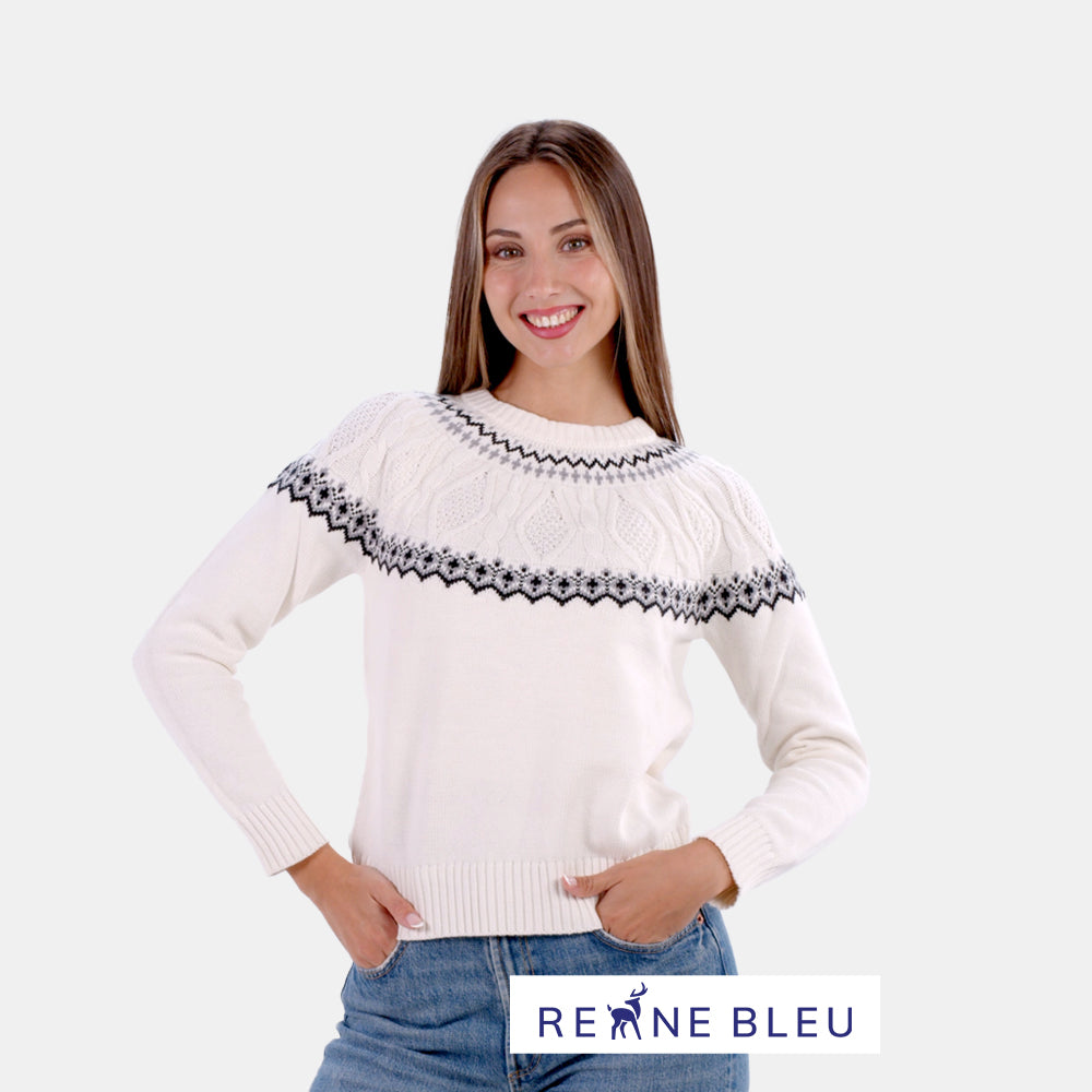 Organic Cotton Womens Jumper Arctic