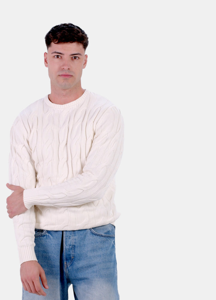 Organic Cotton Womens Jumper Snowfall Men