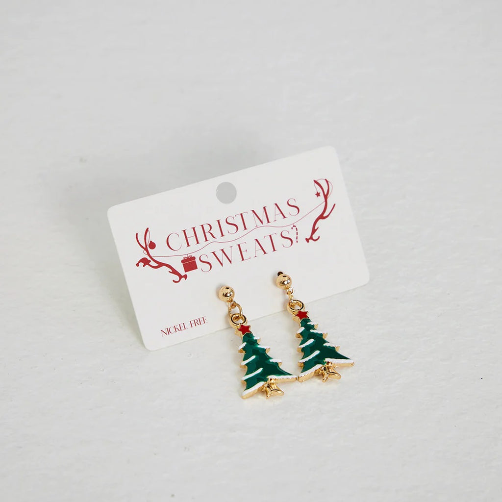 Christmas Trees Christmas Earrings
