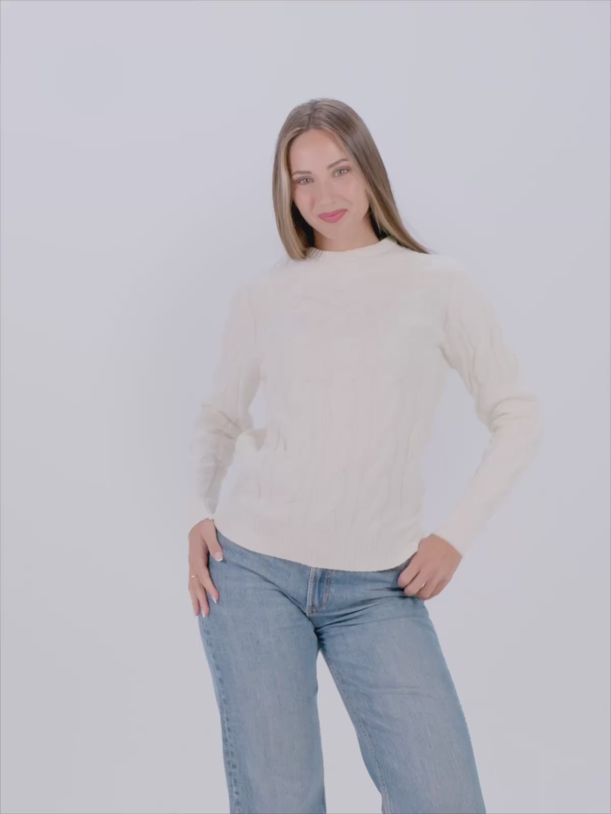 Organic Cotton Womens Mens Jumper Snowfall