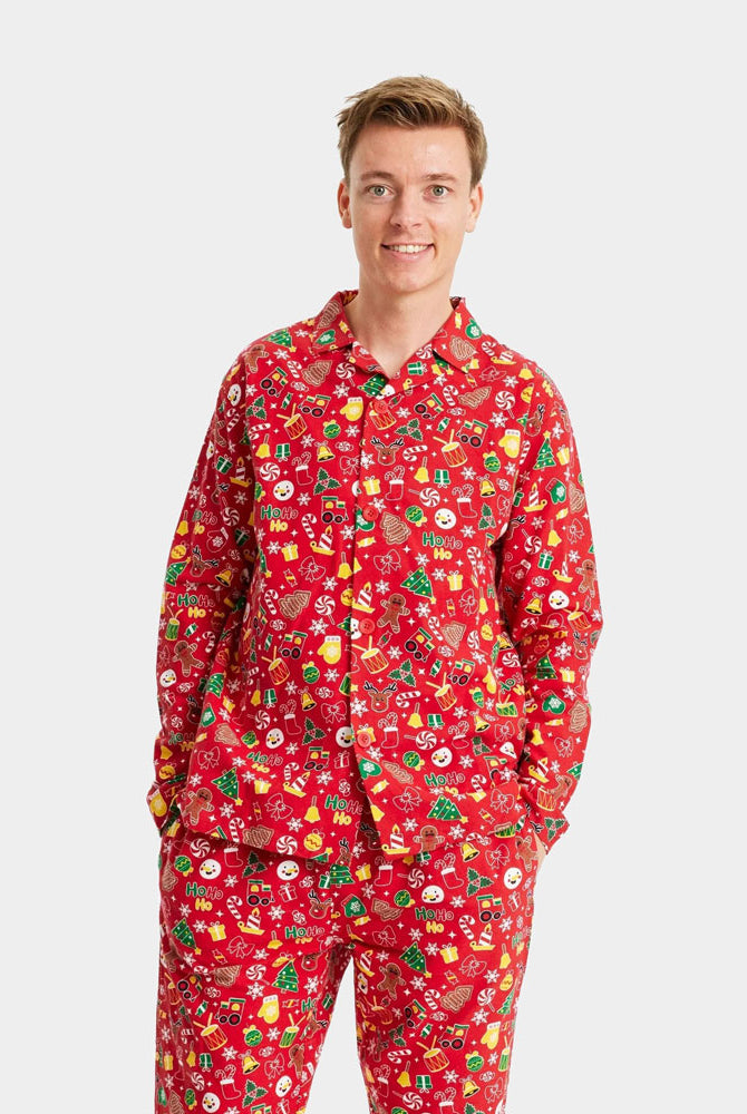 Christmas Dream Red Christmas Pyjama for Men